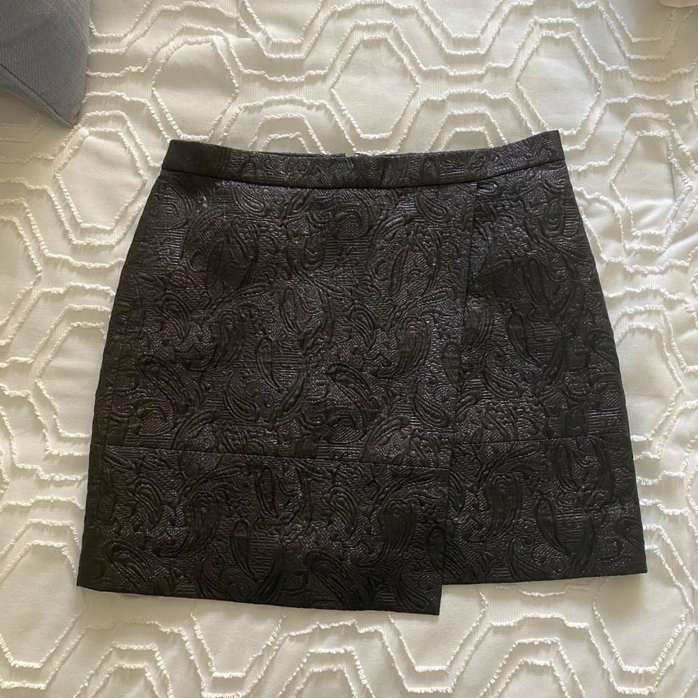 J Crew faux wrap skirt